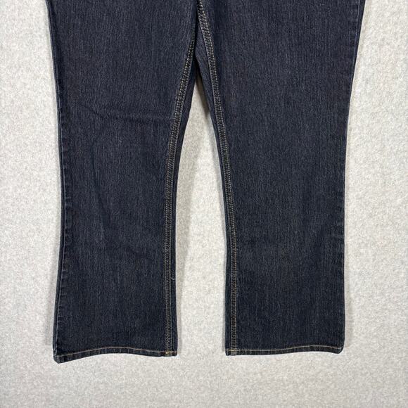 Relativity Jeans Womens 12P Bootcut Embroidered Pockets Stretch Y2K Western Mid - Picture 5 of 10